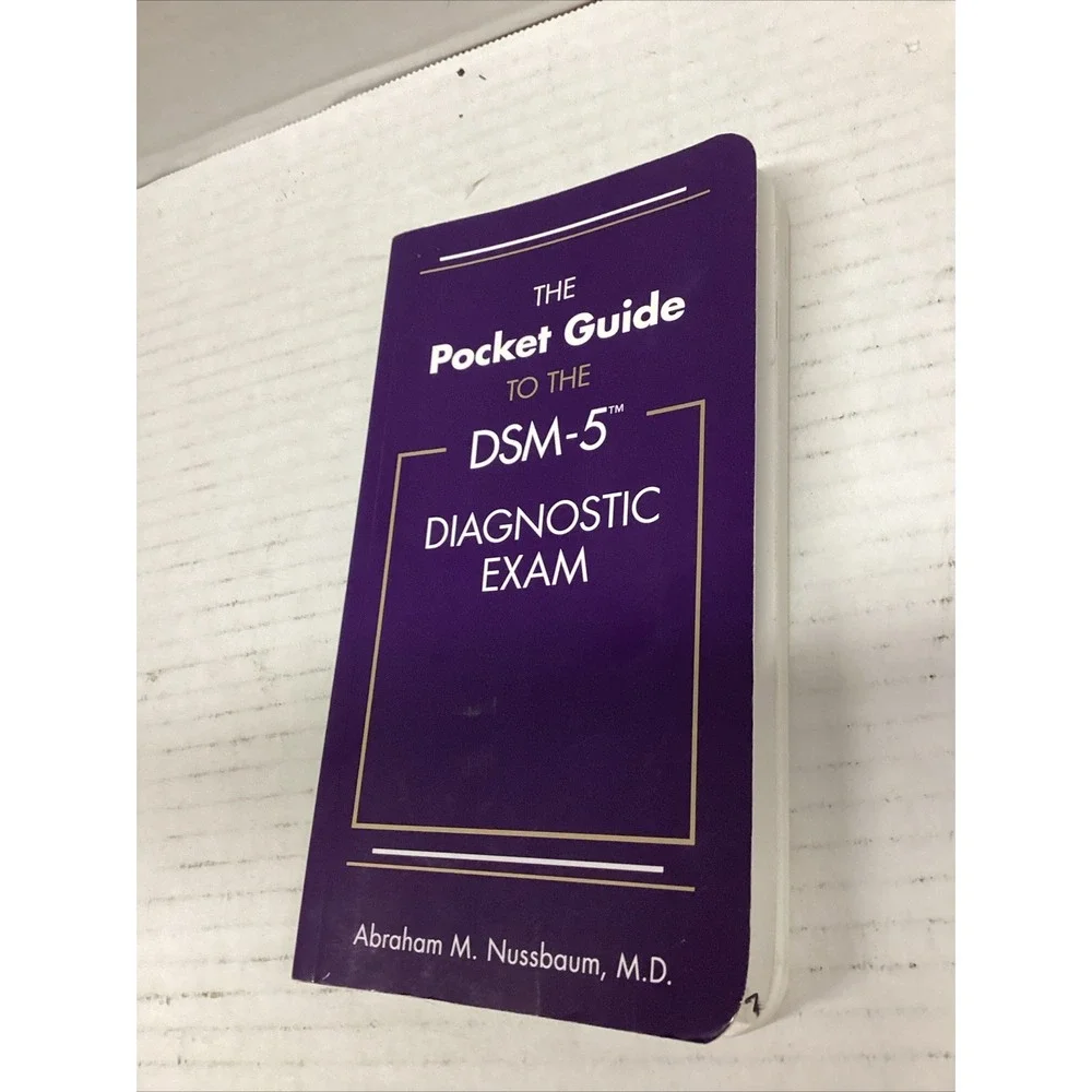 Pocket Guide to the DSM-5® Diagnostic Exam by Abraham M. Nussbaum (2013,...